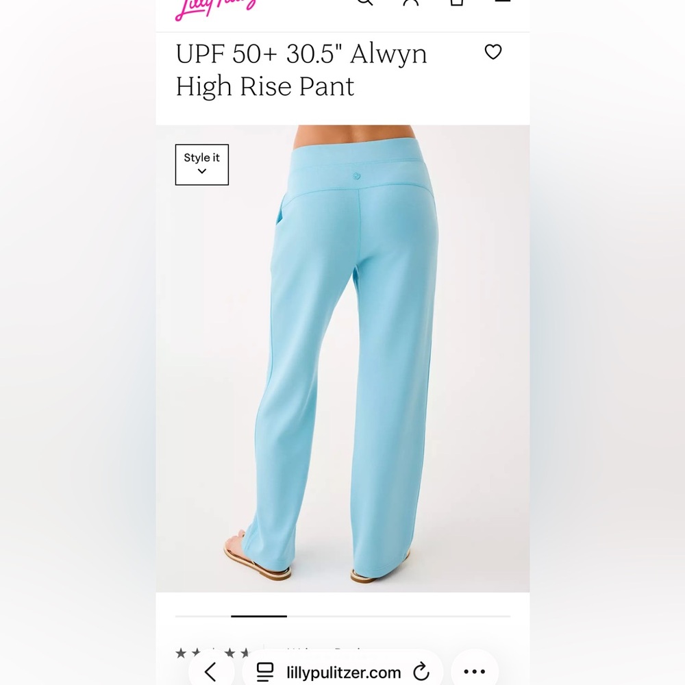 Lilly Pulitzer High Rise Alwyn Pants